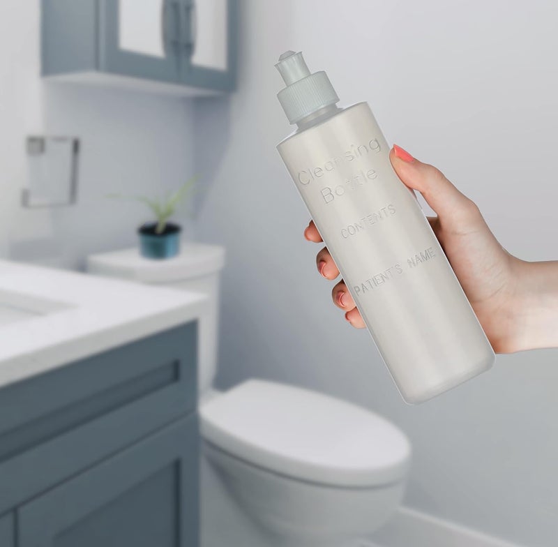 Easy Glide Perineal Squirt Bottle [4 Pack] Refillable Postpartum Lavette Cleansing Irrigation Peri Wash Bottle - 8oz - New Moms or Bidet Use - Image 3